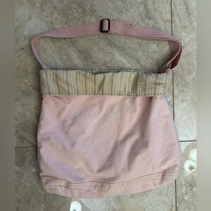 Pink Cotton Tote Baby Bag